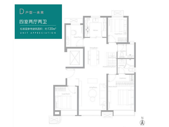 大兴合生me悦户型图