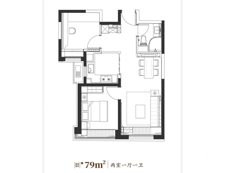建发城建文源府户型图