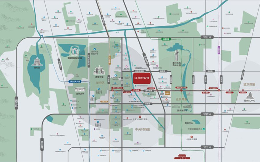 中建壹品学府公馆区位