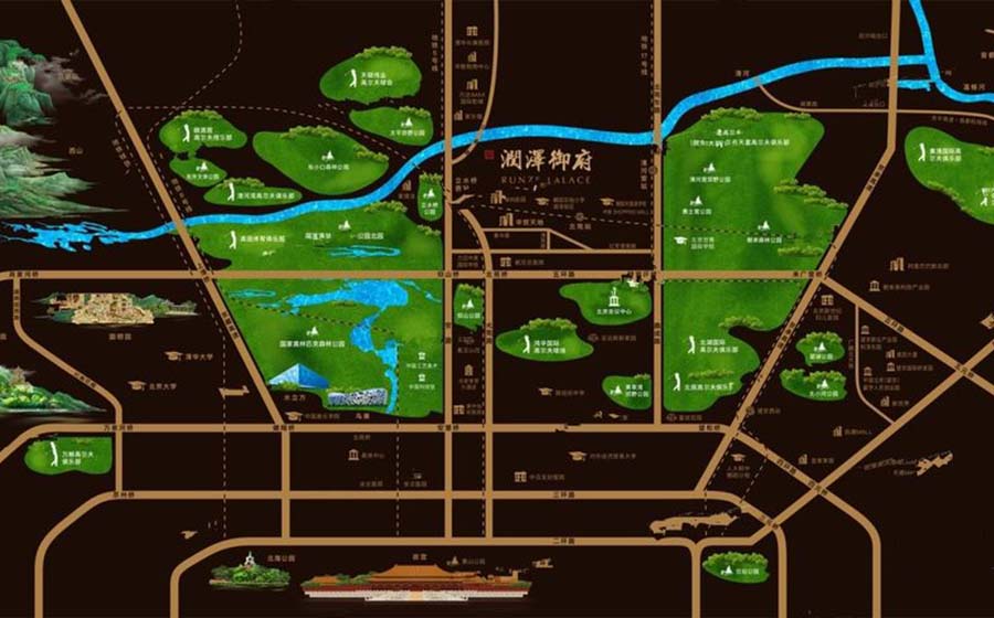 润润泽御府区位图