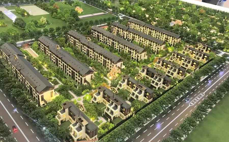 中海望京府沙盘图