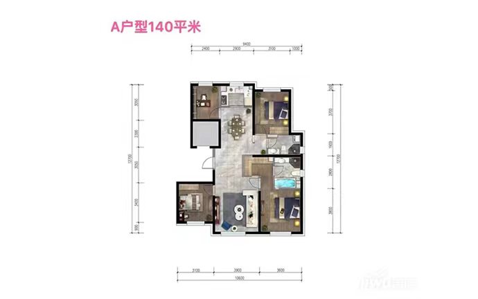 四室两厅两卫