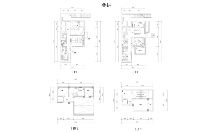 下叠