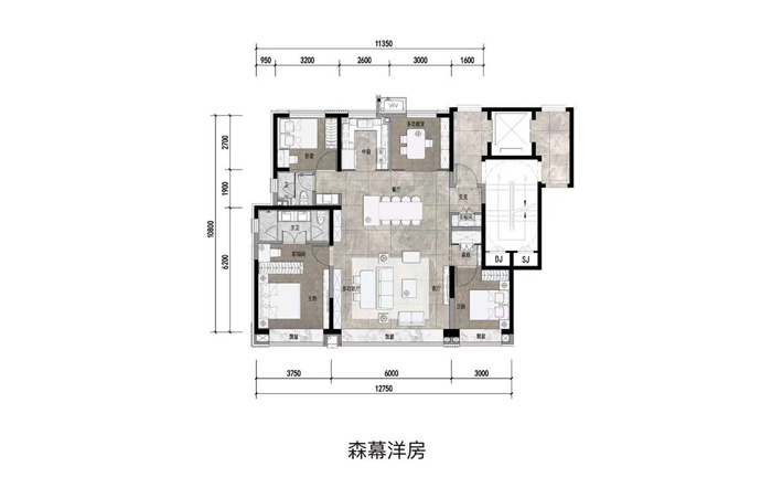 四室两厅两卫
