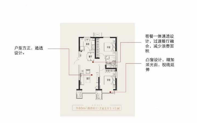 两室两厅一卫